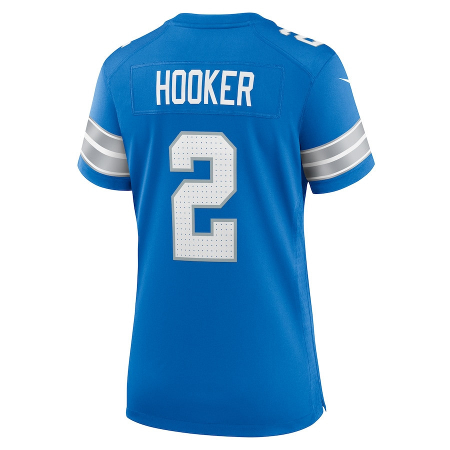 Hendon Hooker #2 Detroit Lions Super Bowl LIX Women's Jersey - Blue JS4943 Saliibo - Image 3