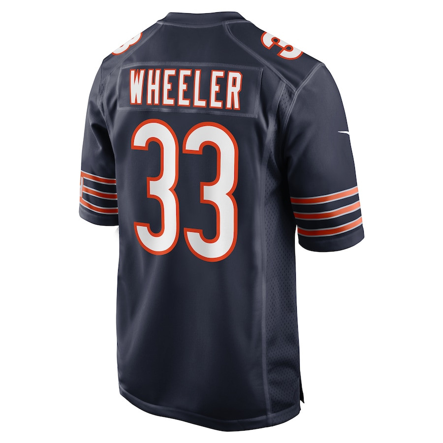 Ian Wheeler 33 Chicago Bears Game Men Jersey - Navy JS8592 Saliibo - Image 3