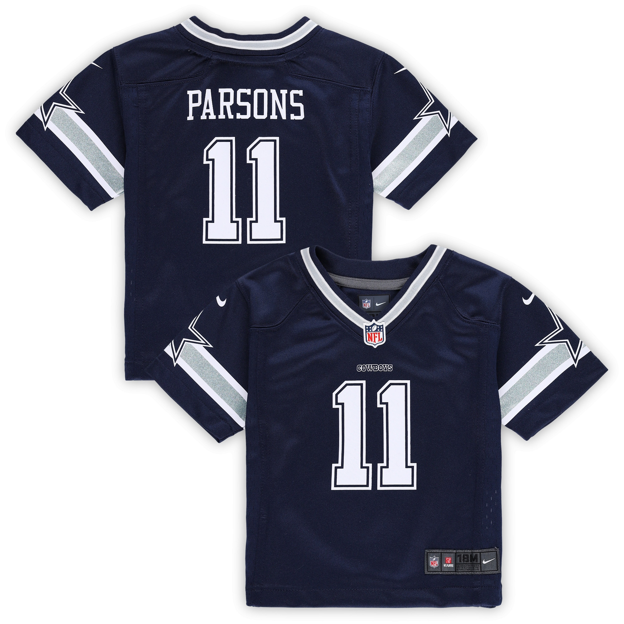 Infant Dallas Cowboys Micah Parsons Navy Game Jersey JS3450 Saliibo