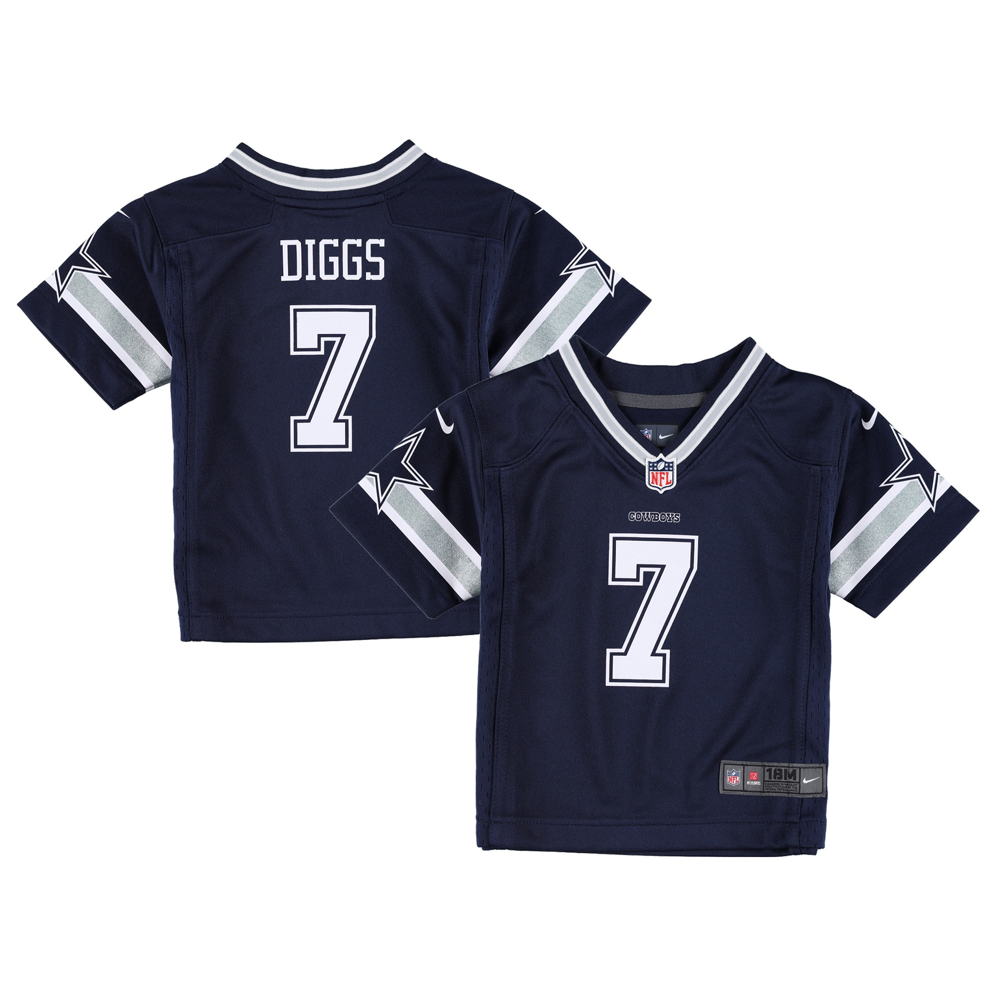Infant Dallas Cowboys Trevon Diggs Navy Game Jersey JS5091 Saliibo