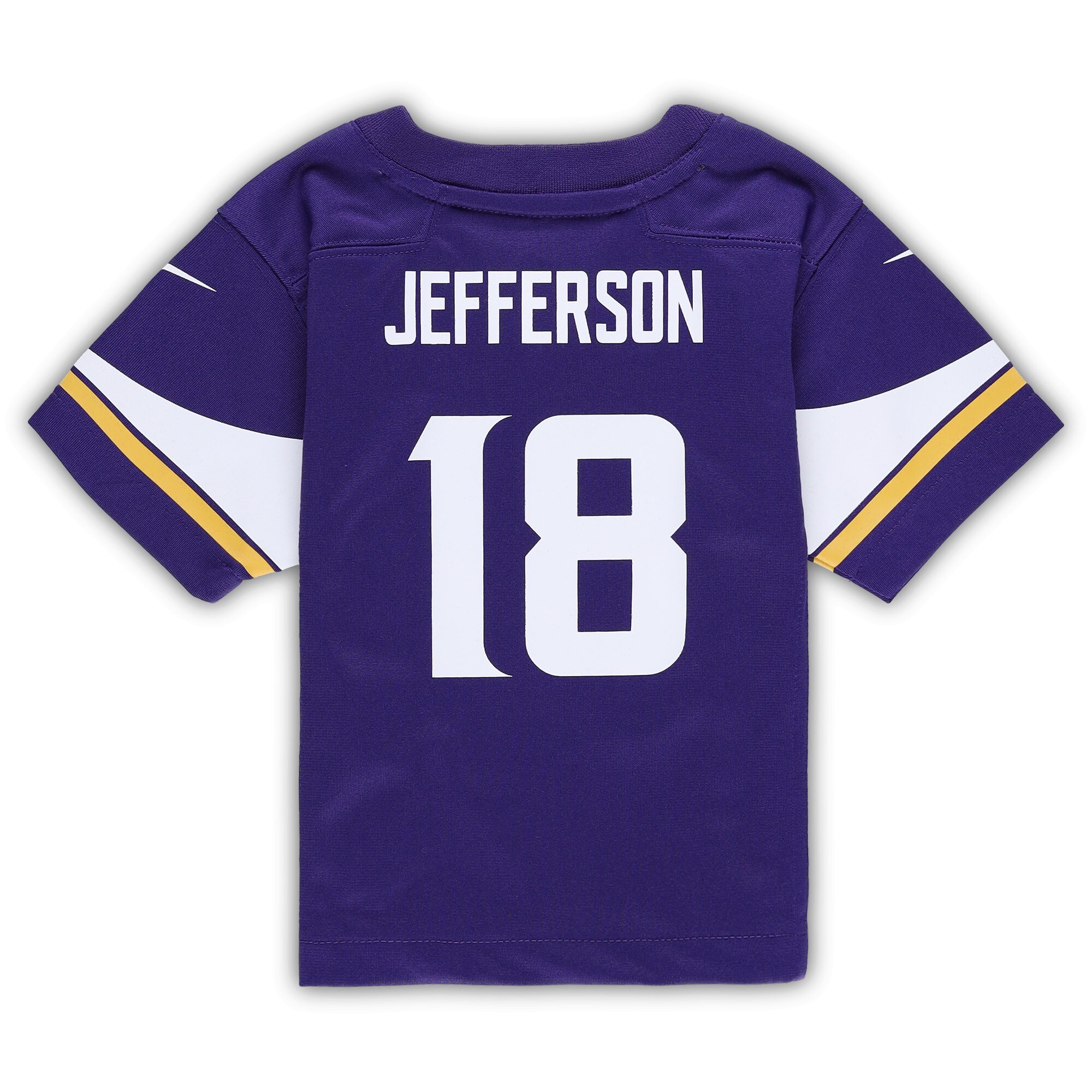 Infant Minnesota Vikings Justin Jefferson Purple Player Game Jersey JS4170 Saliibo - Image 3