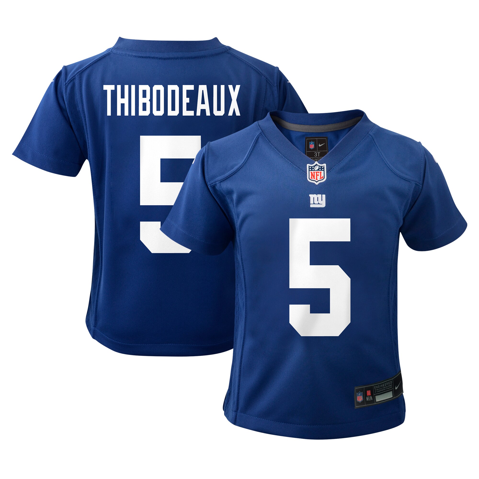 Infant New York Giants Kayvon Thibodeaux Royal Player Game Jersey JS6841 Saliibo