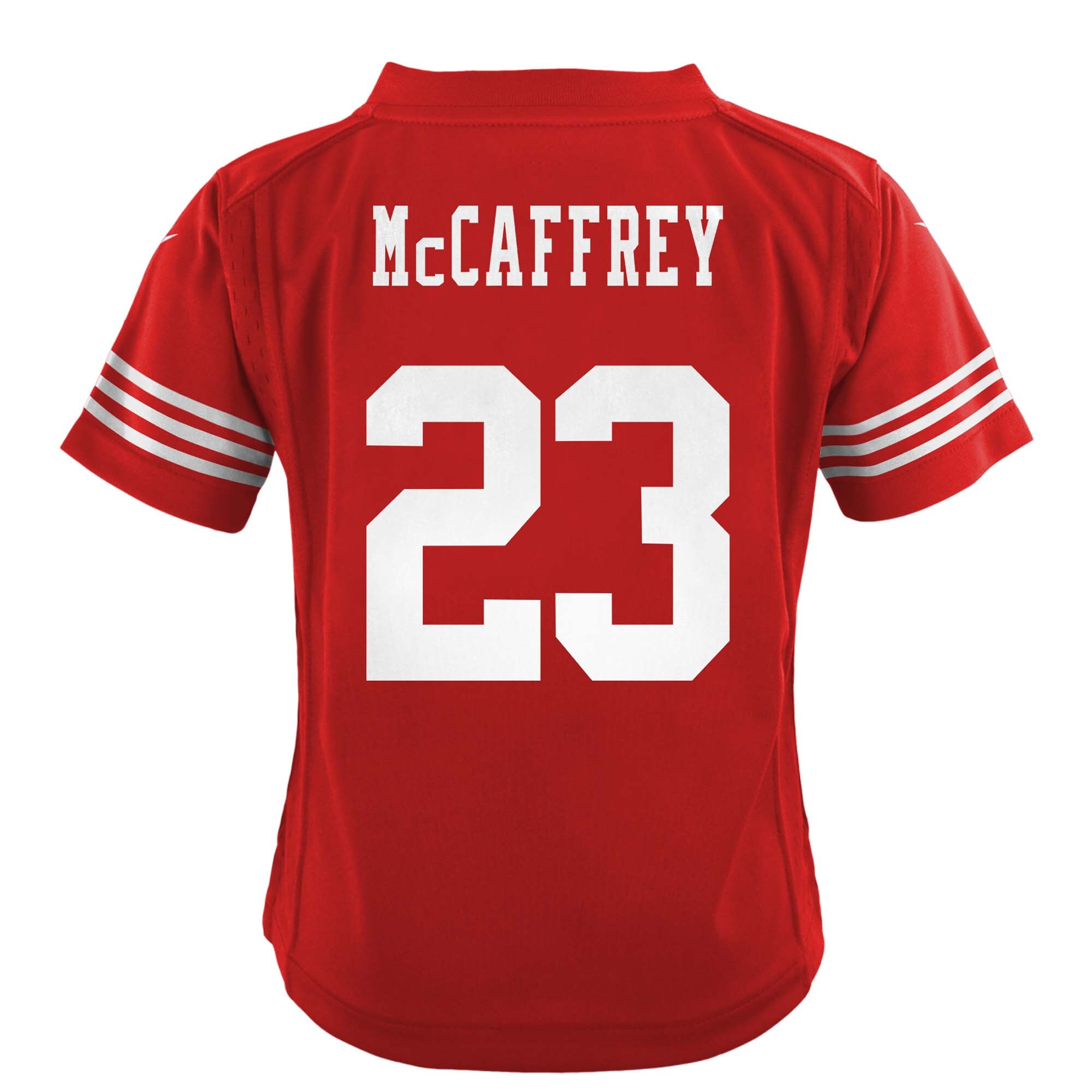 Infant San Francisco 49ers Christian McCaffrey Scarlet Team Player Game Jersey JS8887 Saliibo - Image 3