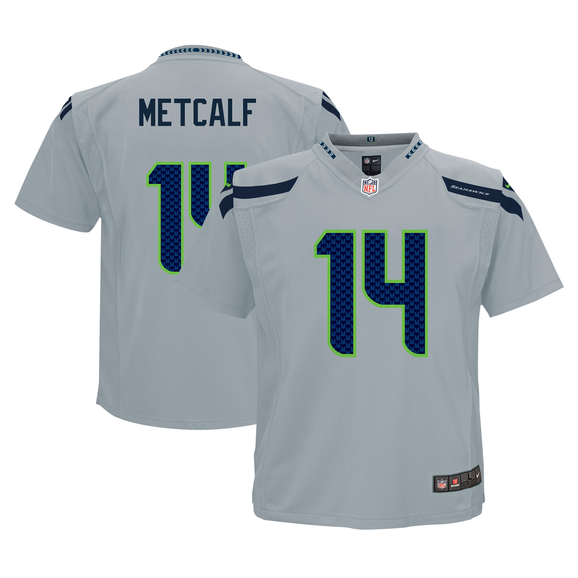 Infant Seattle Seahawks DK Metcalf Royal Alternate Player Game Jersey JS8971 Saliibo