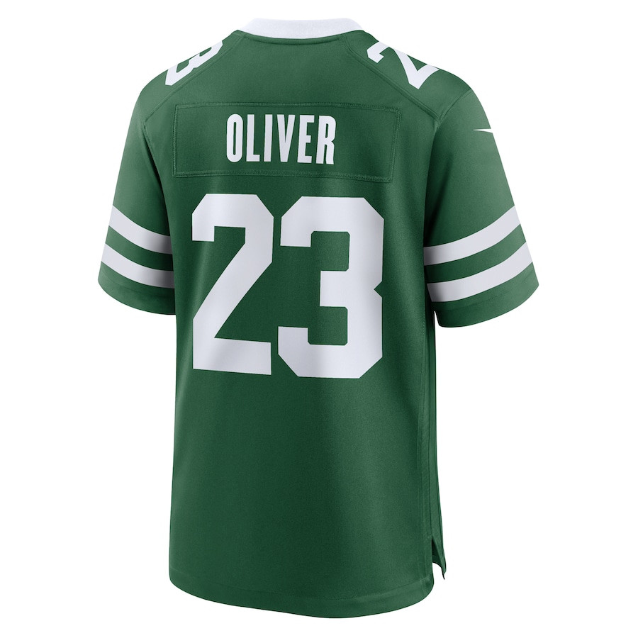 Isaiah Oliver 23 New York Jets Team Game Men Jersey - Legacy Green JS1622 Saliibo - Image 3