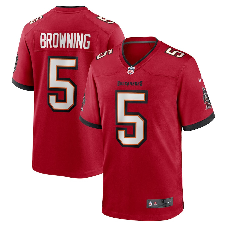 Jack Browning 5 Tampa Bay Buccaneers Game Men Jersey - Red JS7666 Saliibo