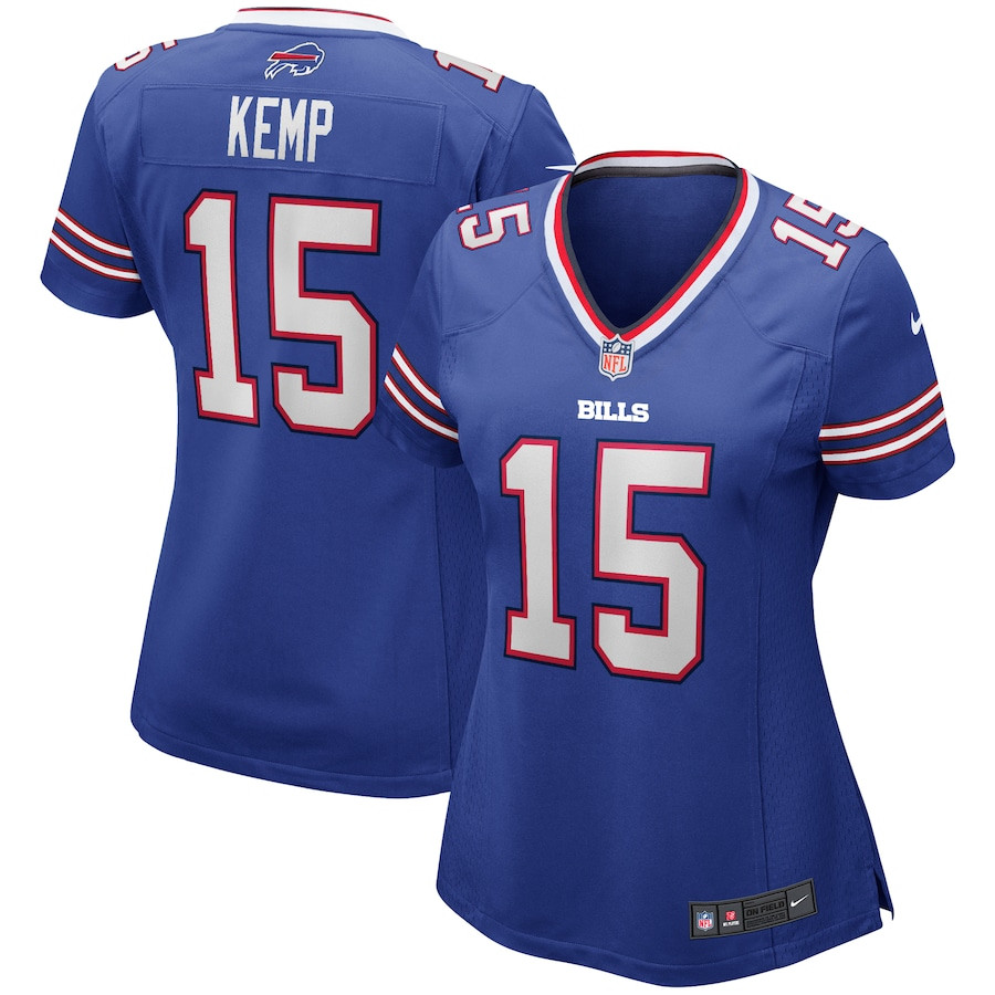 Jack Kemp 15 Buffalo Bills Women Game Retired Jersey - Royal JS9072 Saliibo