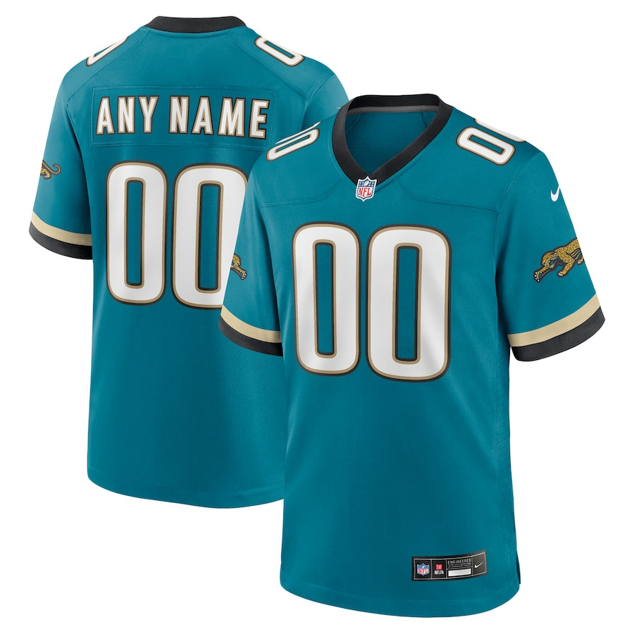 Jacksonville Jaguars Prowler Throwback Player Game Men Custom Jersey - Teal JS9187 Saliibo