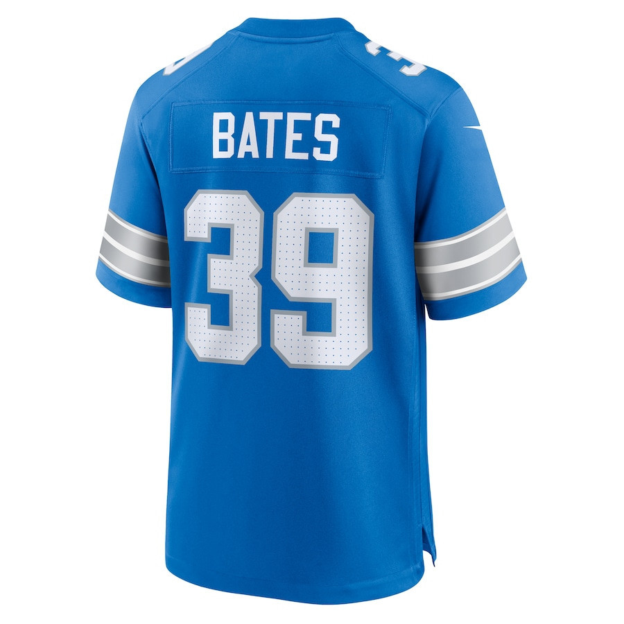 Jake Bates #39 Detroit Lions Super Bowl LIX YOUTH Jersey - Blue JS4457 Saliibo - Image 3