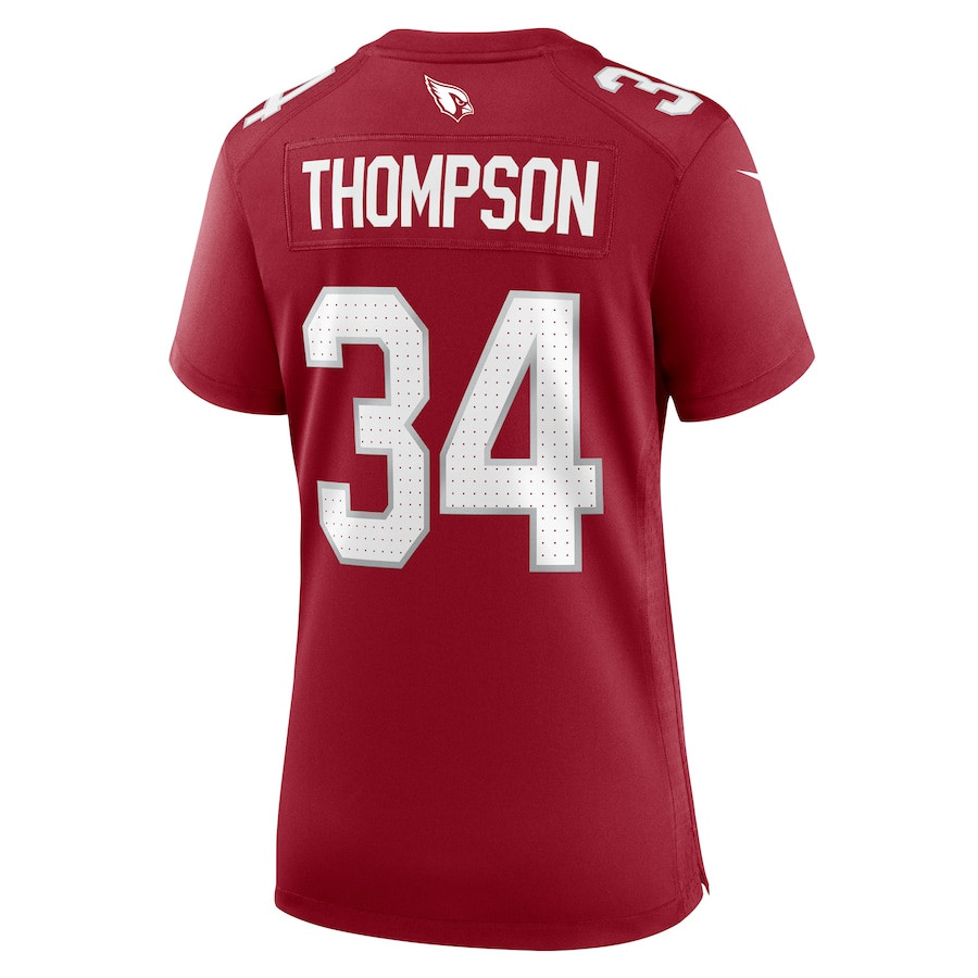 Jalen Thompson 34 Arizona Cardinals Women's Game Jersey - Cardinal JS1447 Saliibo - Image 3