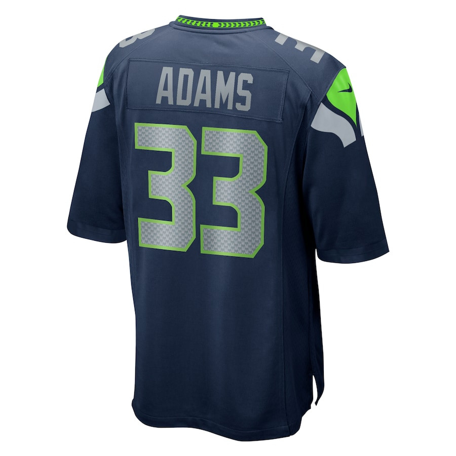 Jamal Adams 33 Seattle Seahawks Men Game Team Jersey - College Navy JS5514 Saliibo - Image 3