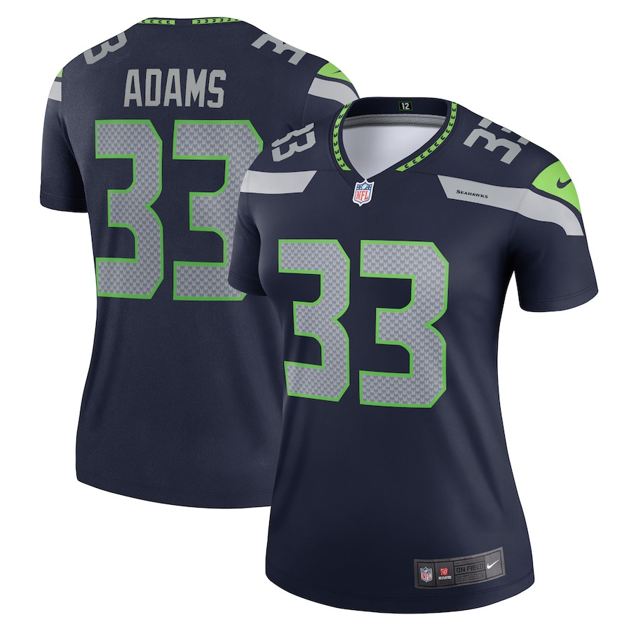 Jamal Adams 33 Seattle Seahawks Women Legend Jersey - College Navy JS1549 Saliibo