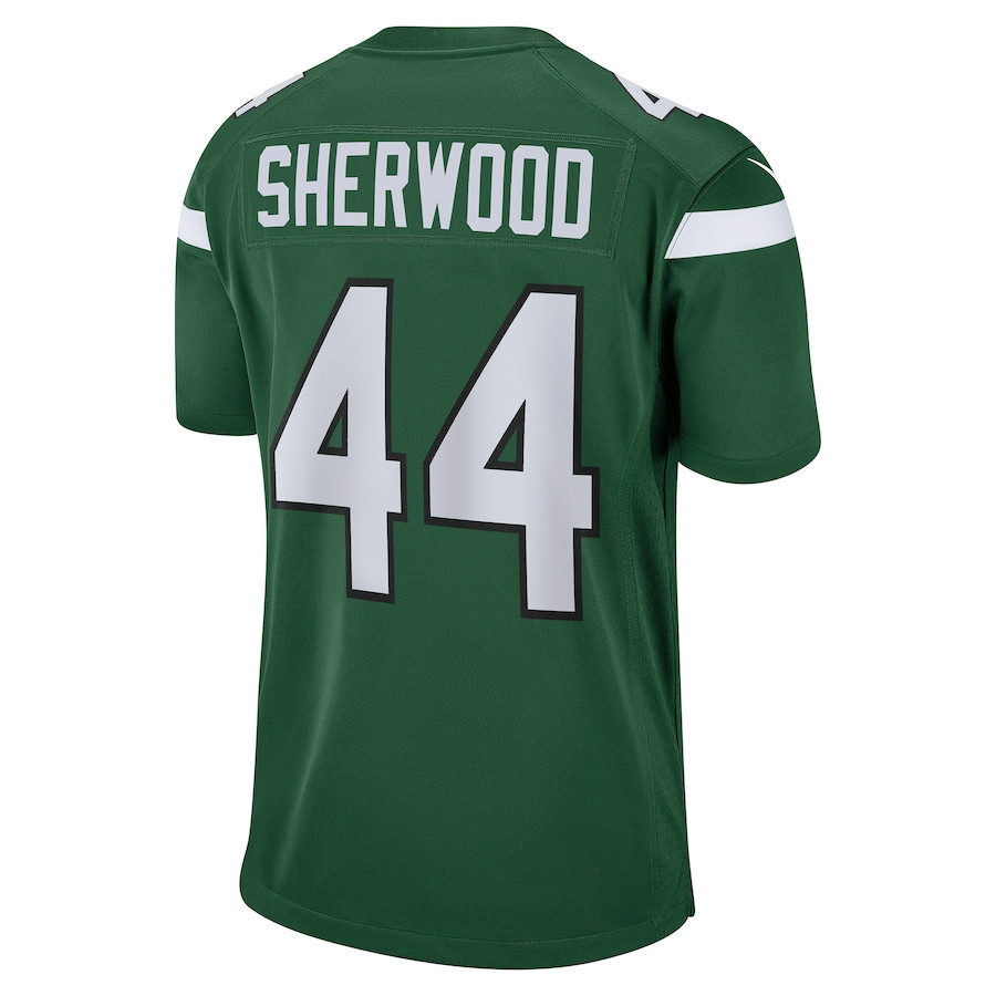 Jamien Sherwood 44 New York Jets Men Game Jersey - Gotham Green JS4283 Saliibo - Image 3