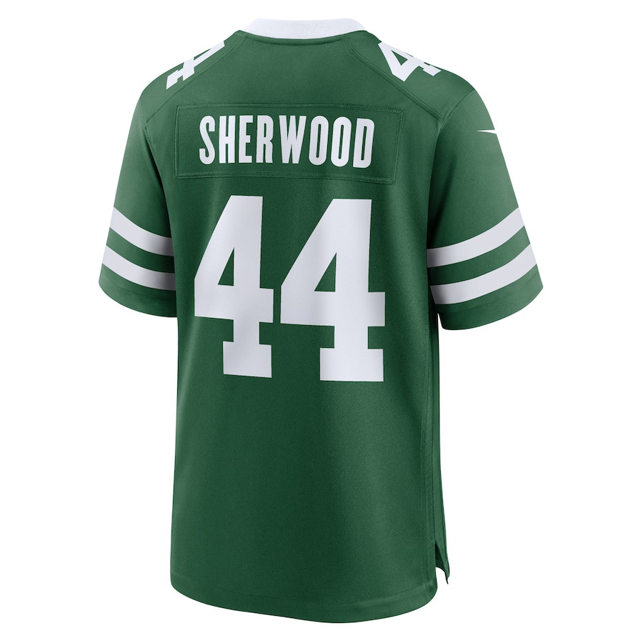 Jamien Sherwood 44 New York Jets Team Game Men Jersey - Legacy Green JS7332 Saliibo - Image 3
