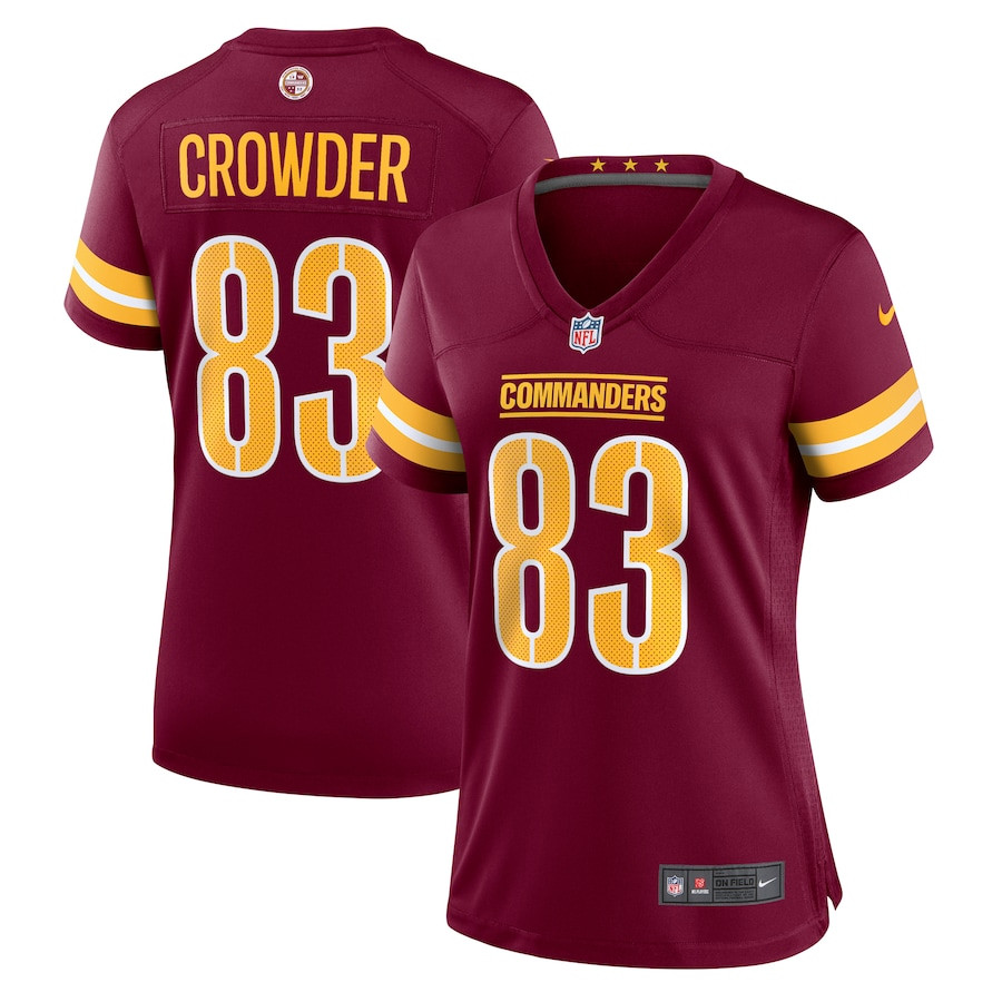 Jamison Crowder 83 Washington Commanders Women's Game Jersey - Burgundy JS7122 Saliibo