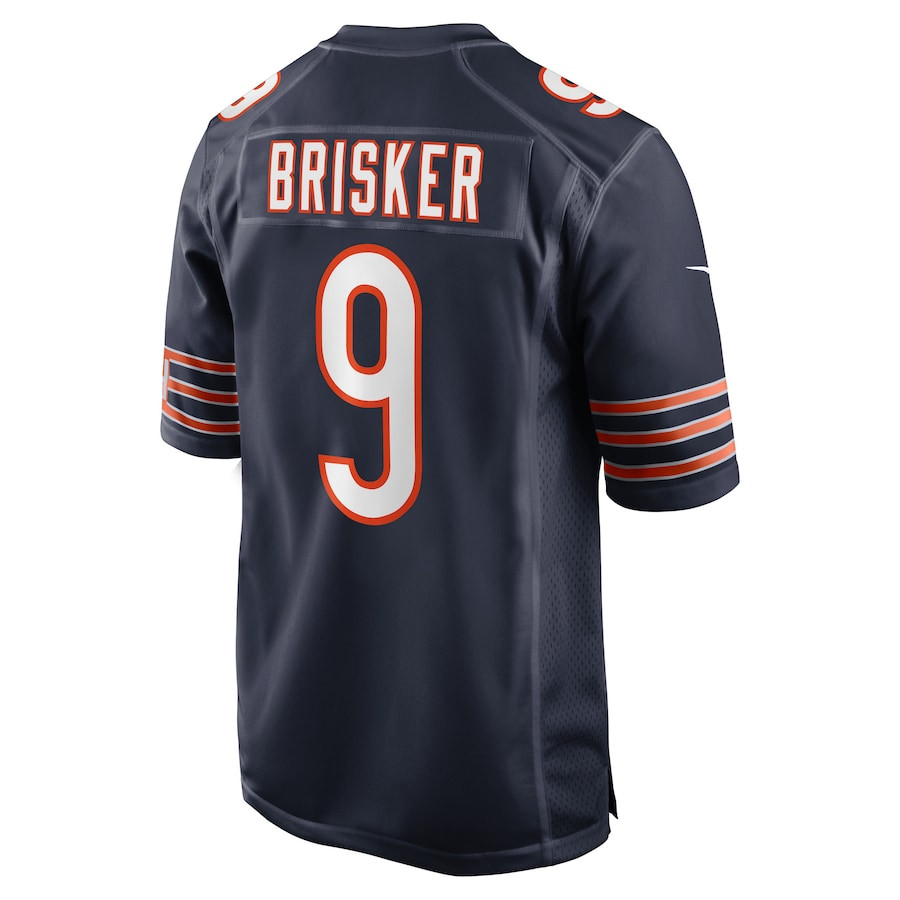 Jaquan Brisker 9 Chicago Bears Game Men Jersey - Navy JS1726 Saliibo - Image 3