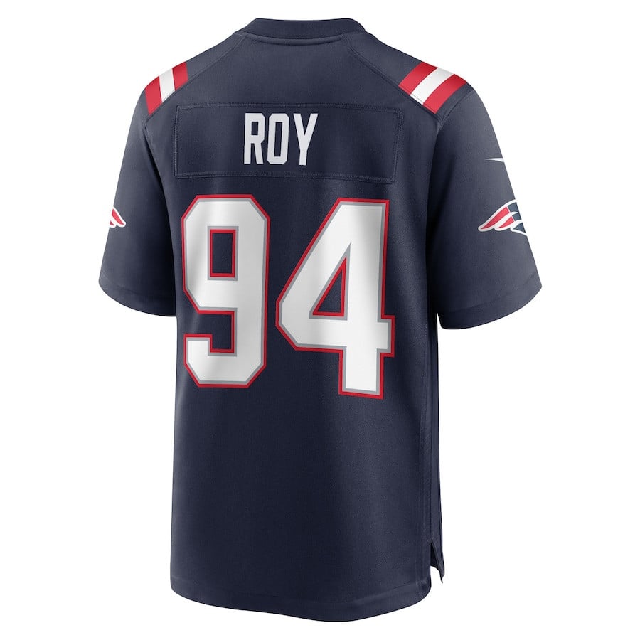 Jaquelin Roy 94 New England Patriots Team Game Men Jersey - Navy JS7872 Saliibo - Image 3