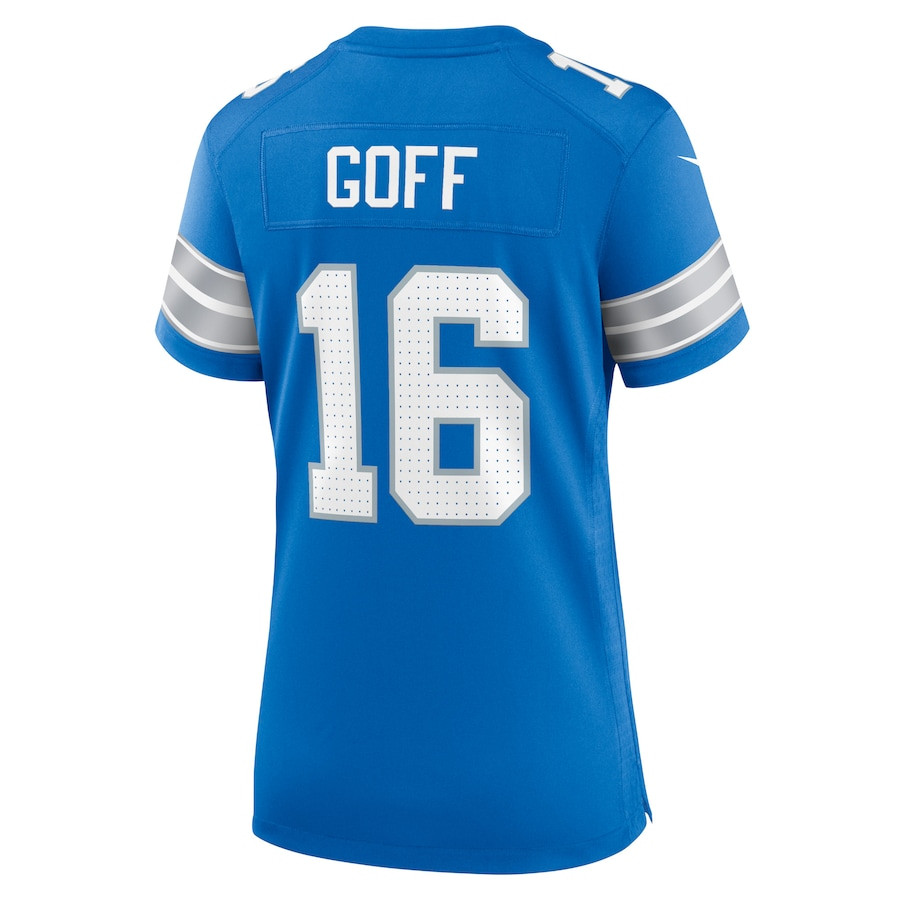 Jared Goff 26 Detroit Lions Women's Team Game Jersey - Blue JS9276 Saliibo - Image 3