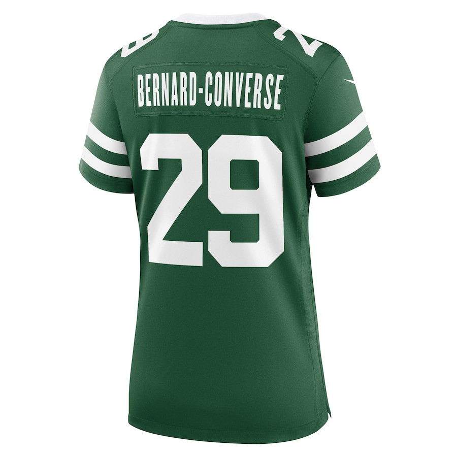 Jarrick Bernard-Converse 29 New York Jets Women's Team Game Jersey - Legacy Green JS2164 Saliibo - Image 3
