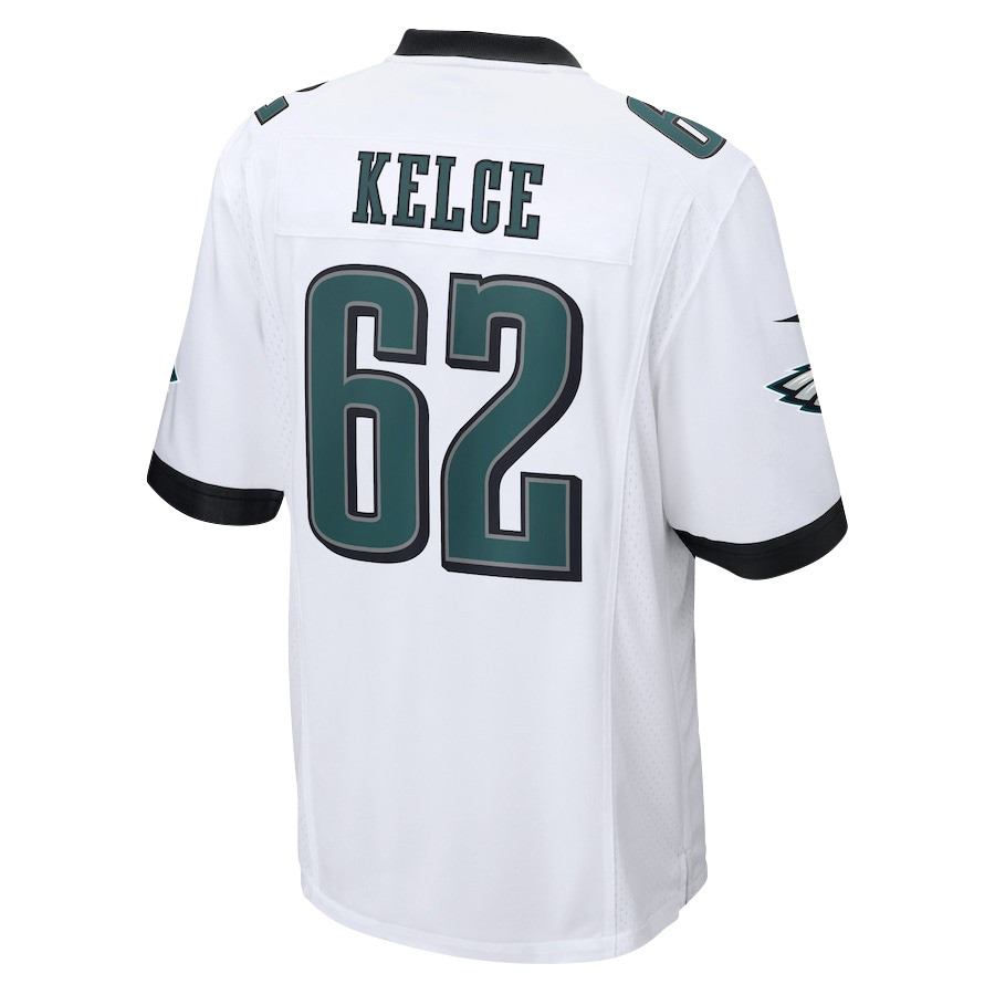Jason Kelce 62 Philadelphia Eagles The Fat Bat Game Men Jersey - White JS5634 Saliibo - Image 3