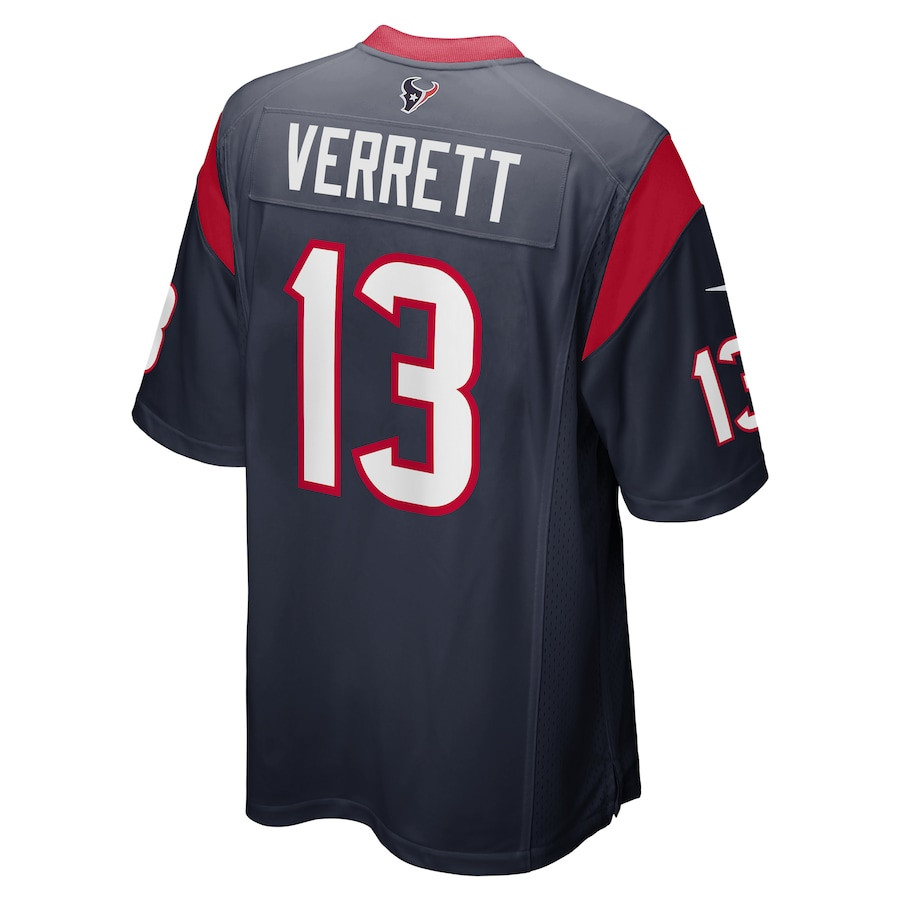 Jason Verrett 13 Houston Texans Game Men Jersey - Navy JS5658 Saliibo - Image 3