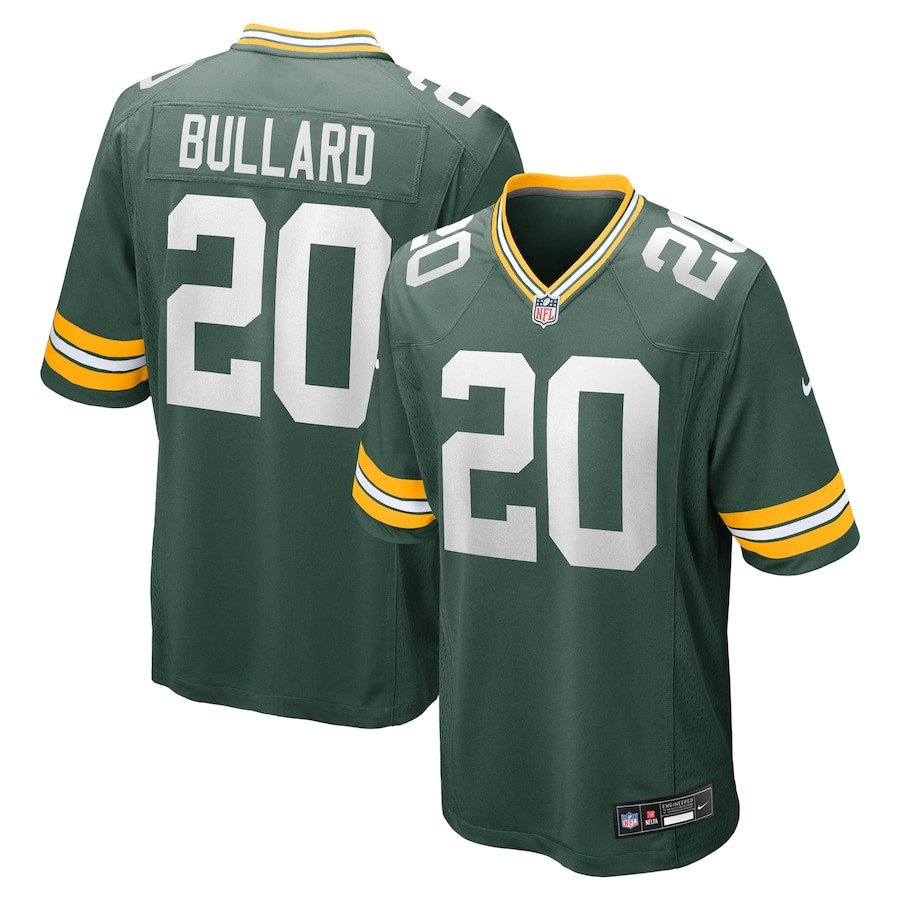 Javon Bullard 20 Green Bay Packers Game Men Jersey - Green JS2240 Saliibo