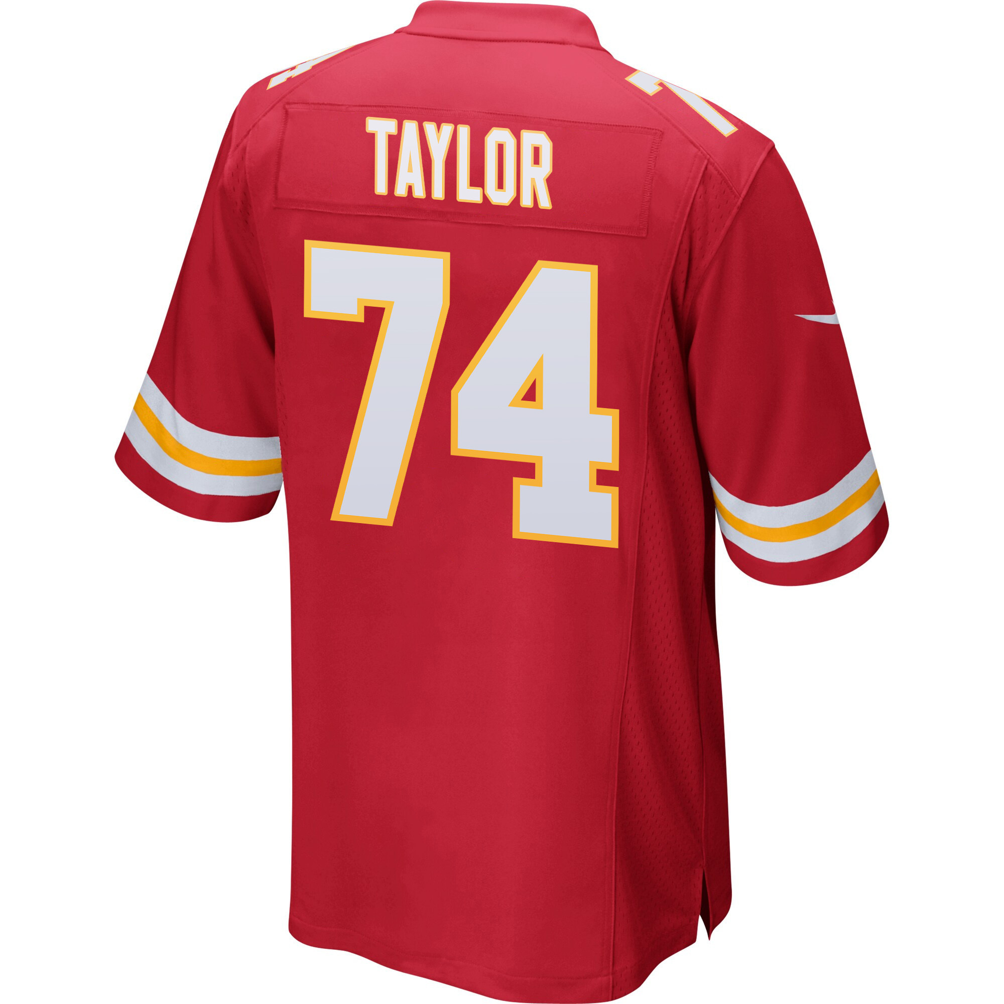 Jawaan Taylor 74 Kansas City Chiefs AFC Champions Patch Game Men Jersey - Red JS2952 Saliibo - Image 3