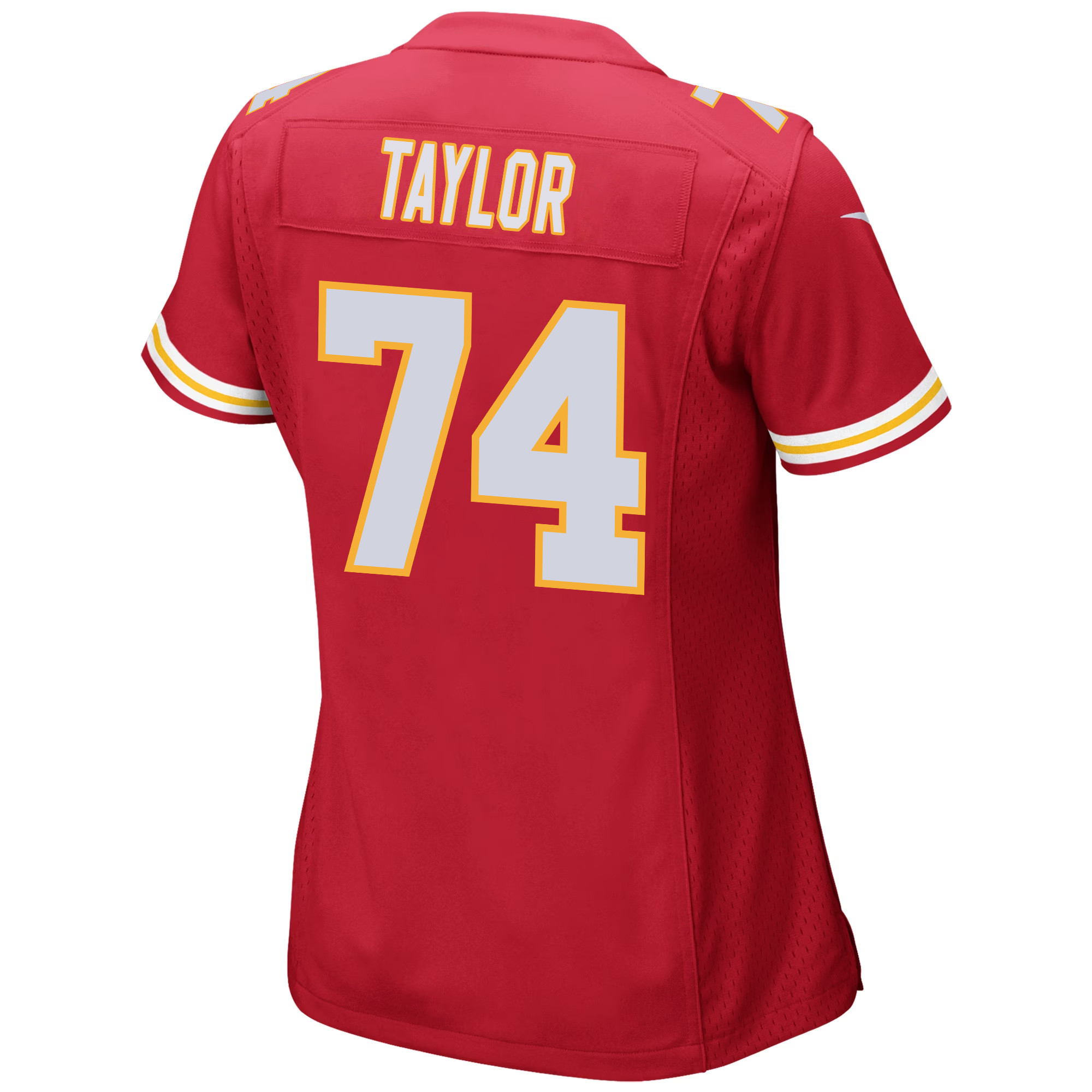 Jawaan Taylor 74 Kansas City Chiefs Super Bowl LVIII Champions 4X Game Women Jersey - Red JS4415 Saliibo - Image 3