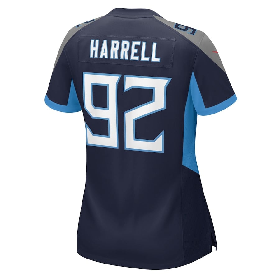 Jaylen Harrell 92 Tennessee Titans Women's Game Jersey - Navy JS8439 Saliibo - Image 3