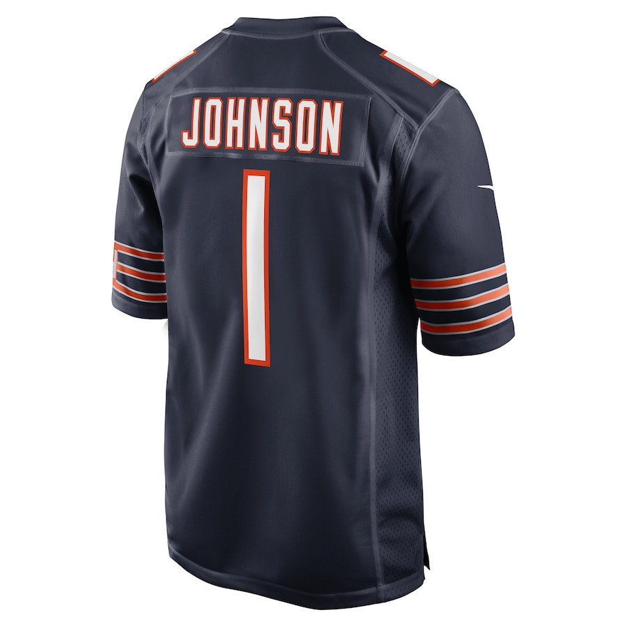 Jaylon Johnson 1 Chicago Bears Game Men Jersey - Navy JS8759 Saliibo - Image 3