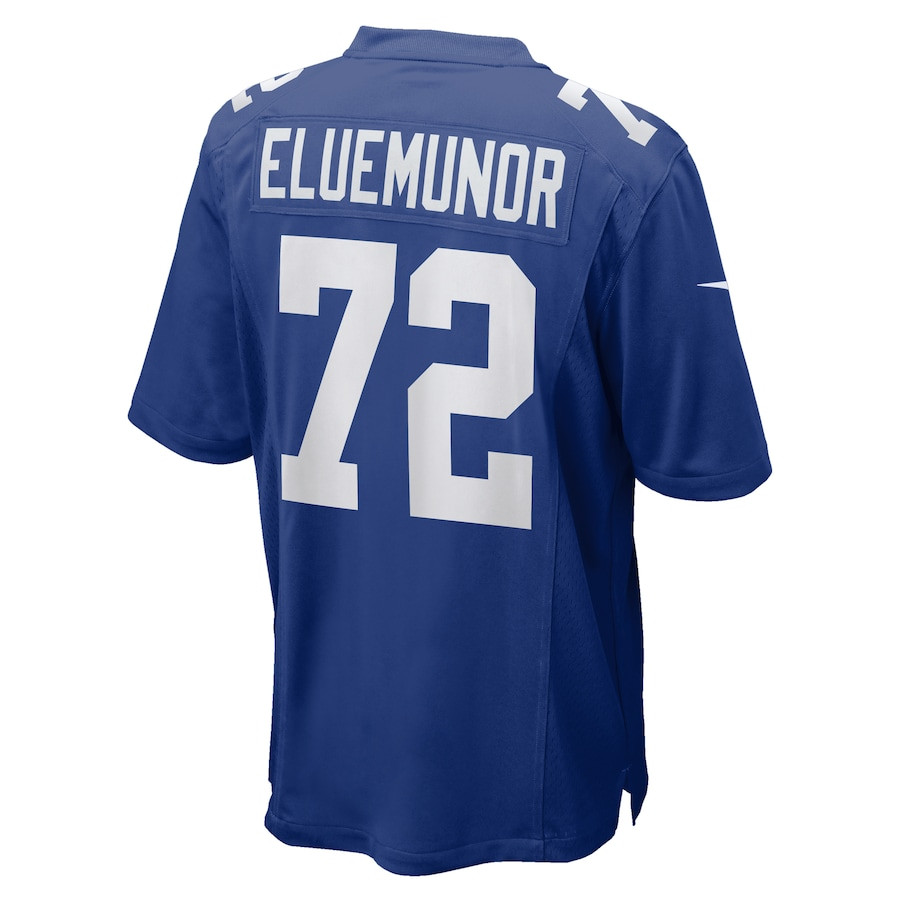 Jermaine Eluemunor 72 New York Giants Team Game Men Jersey - Royal JS7914 Saliibo - Image 3