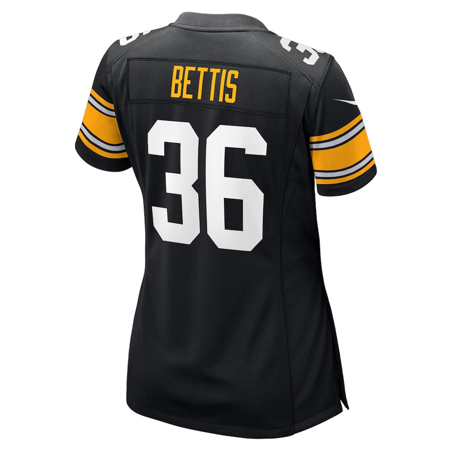 Jerome Bettis 36 Pittsburgh Steelers Women Retired Jersey - Black JS7637 Saliibo - Image 3