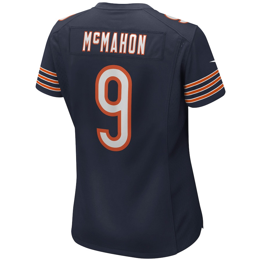 Jim McMahon 9 Chicago Bears Women Game Retired Jersey - Navy JS4789 Saliibo - Image 3