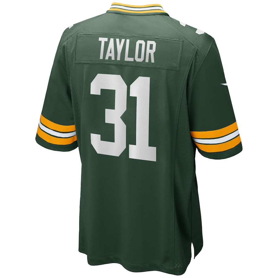 Jim Taylor 31 Green Bay Packers Men Game Retired Jersey - Green JS4796 Saliibo - Image 3