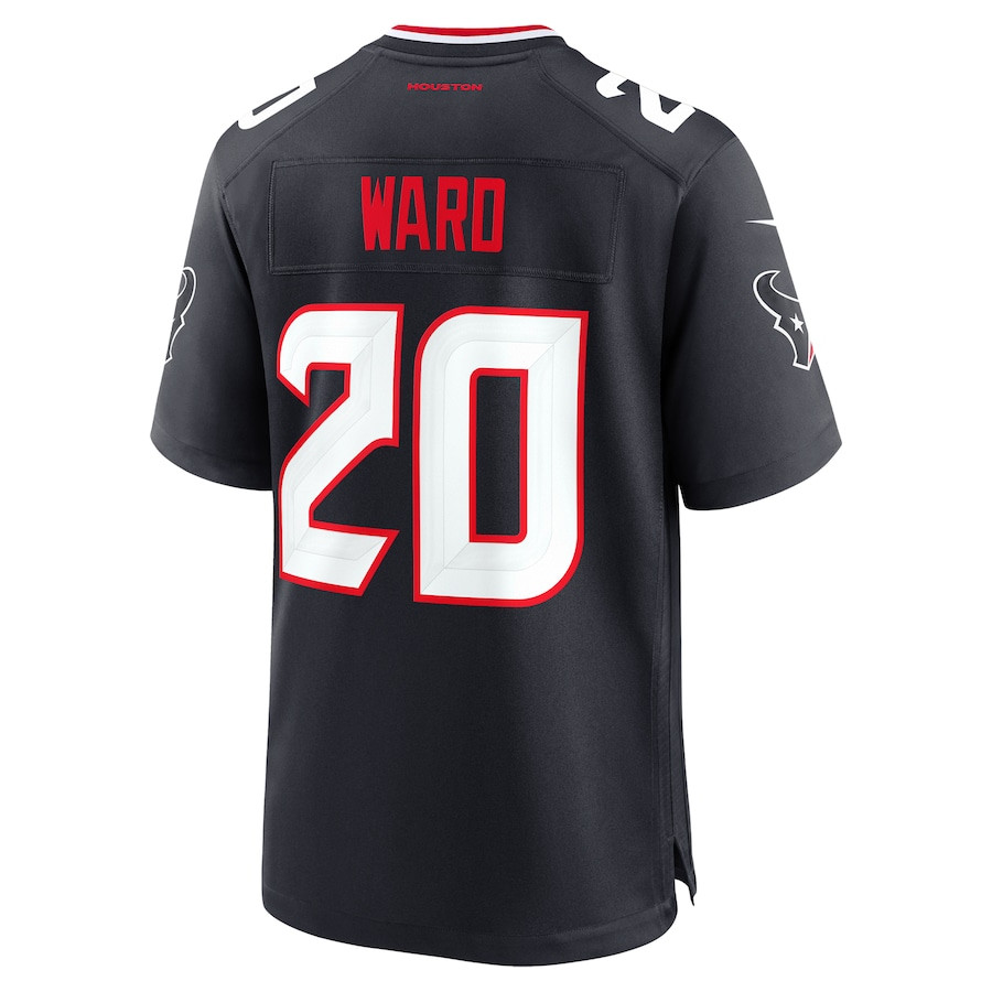 Jimmie Ward 20 Houston Texans Team Game Men Jersey - Navy JS3976 Saliibo - Image 3