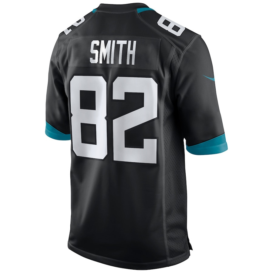 Jimmy Smith 82 Jacksonville Jaguars Men Game Retired Jersey - Black JS2654 Saliibo - Image 3