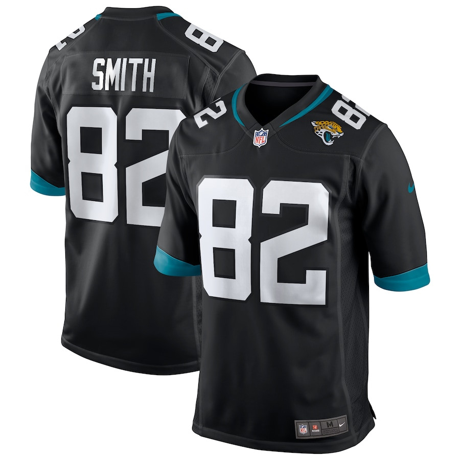 Jimmy Smith 82 Jacksonville Jaguars Men Game Retired Jersey - Black JS2654 Saliibo