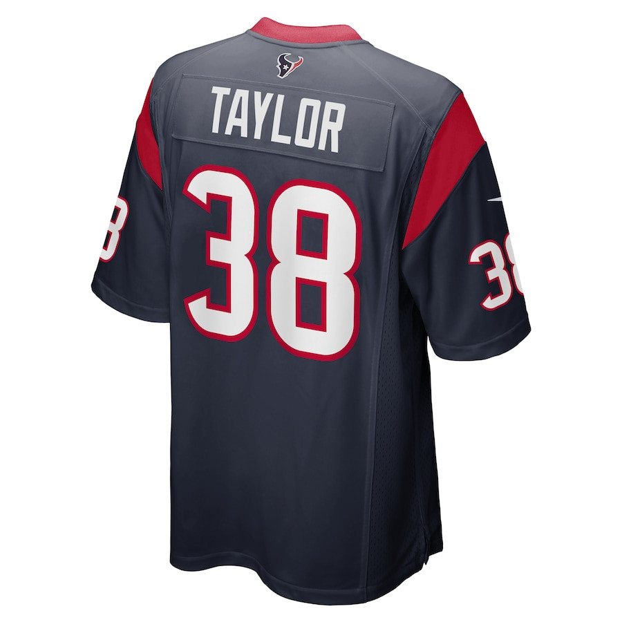 J.J. Taylor 38 Houston Texans Game Men Jersey - Navy JS4303 Saliibo - Image 3