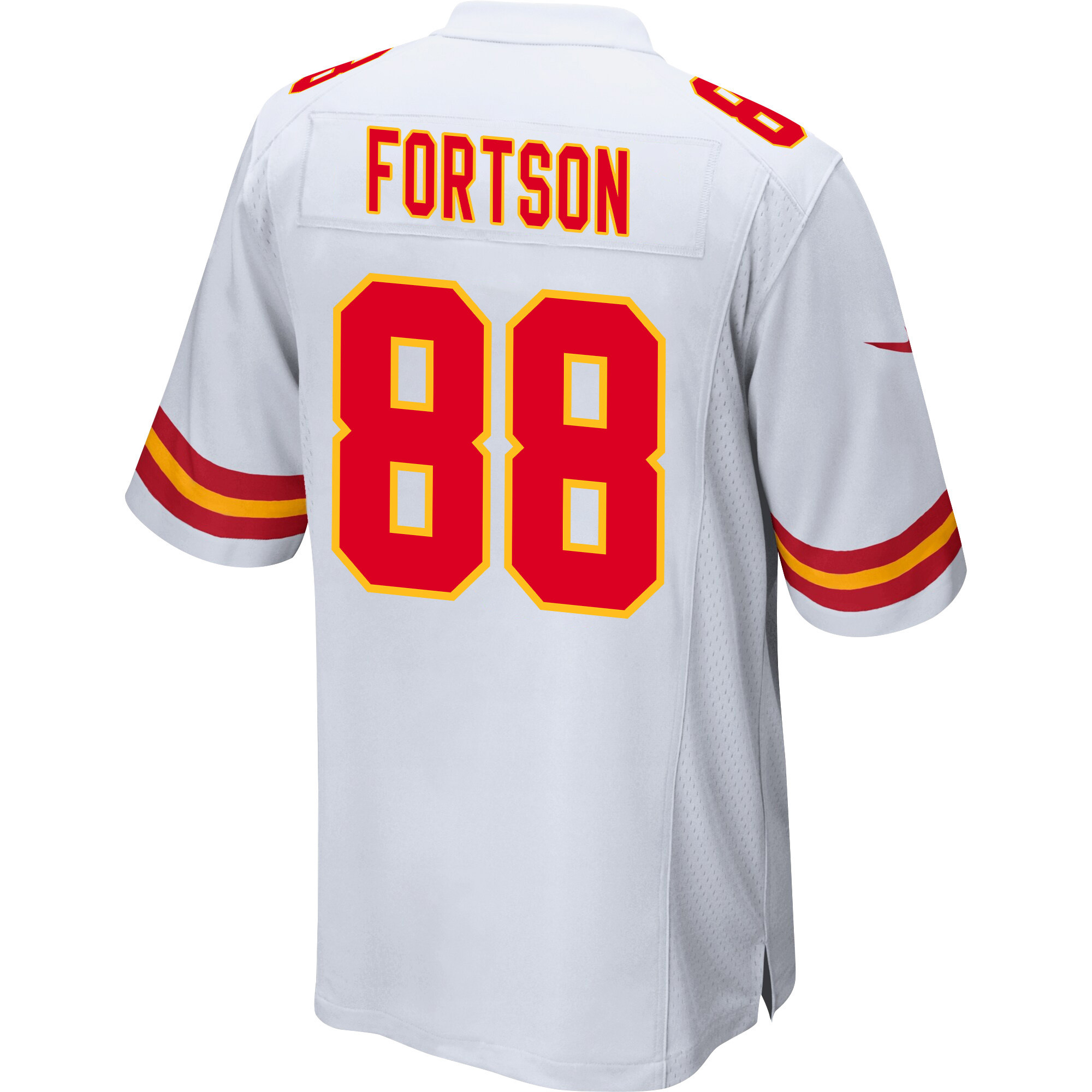 Jody Fortson 88 Kansas City Chiefs Super Bowl LVIII Champions 4X Game Men Jersey - White JS2054 Saliibo - Image 3