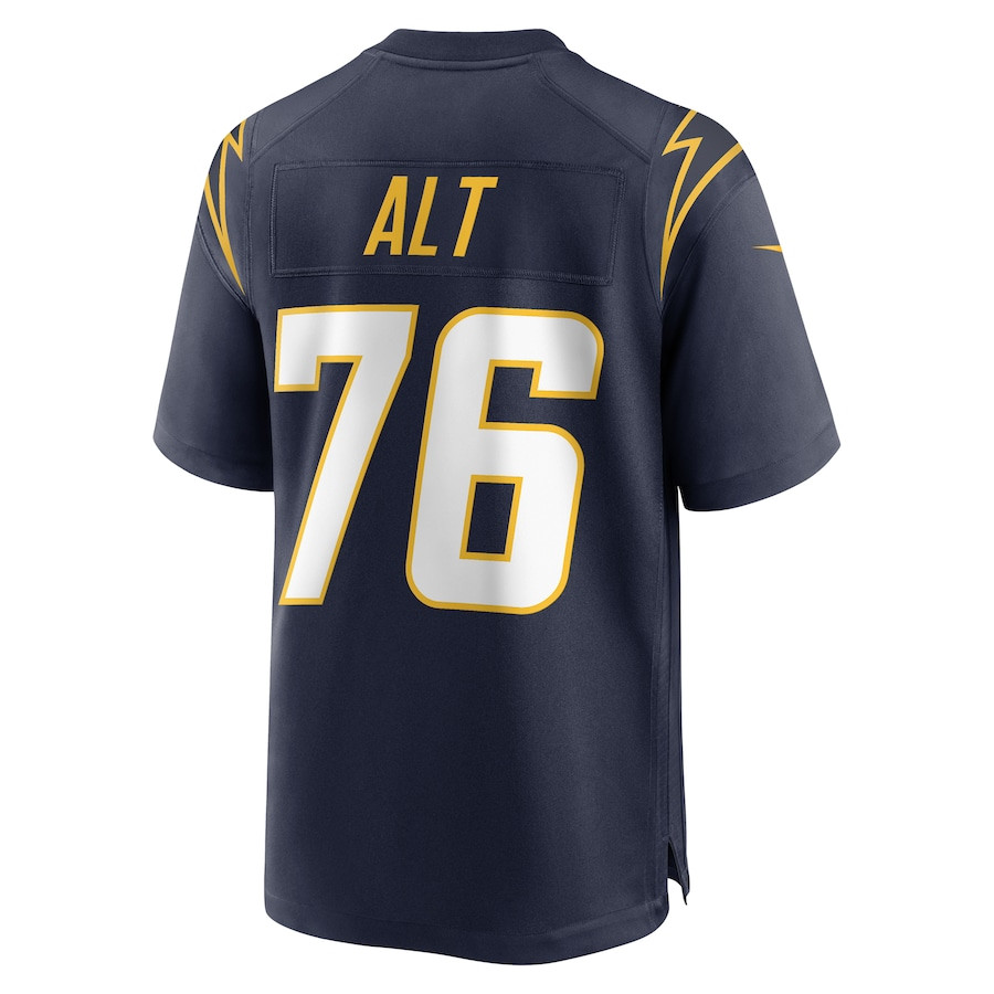 Joe Alt 76 Los Angeles Chargers Player Game Men Jersey - Navy JS5166 Saliibo - Image 3