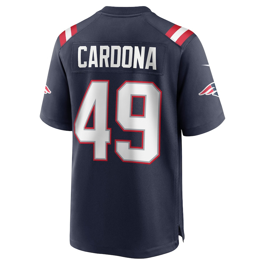 Joe Cardona 49 New England Patriots Men Game Jersey - Navy JS5632 Saliibo - Image 3