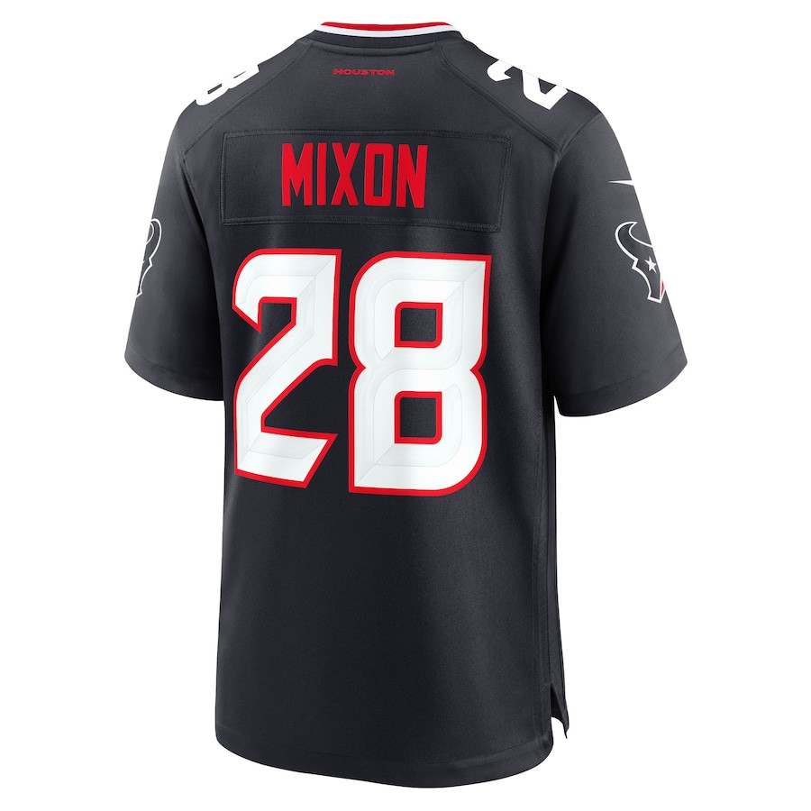 Joe Mixon 28 Houston Texans Game Men Jersey - Navy JS6858 Saliibo - Image 3