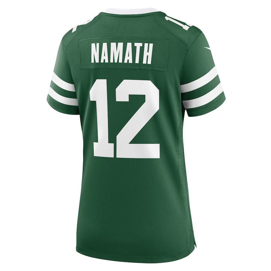 Joe Namath 12 New York Jets Game Women Jersey - Legacy Green JS7645 Saliibo - Image 3