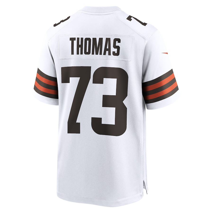 Joe Thomas 73 Cleveland Browns Men Retired Game Jersey - White JS1616 Saliibo - Image 3