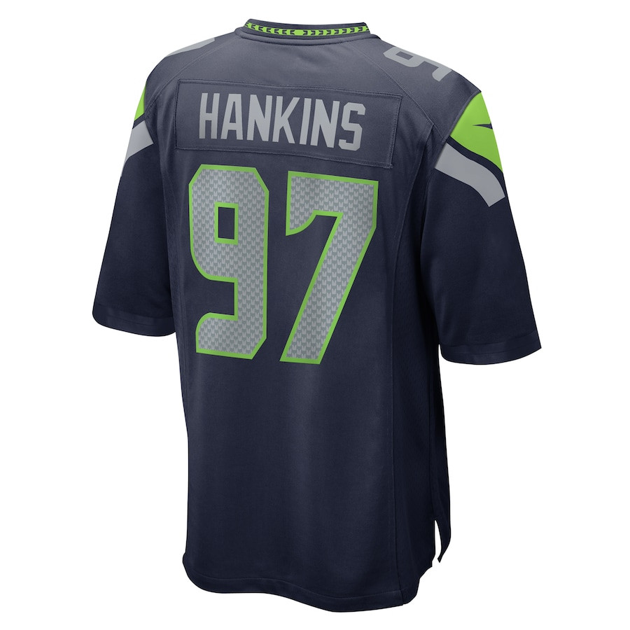 Johnathan Hankins 97 Seattle Seahawks Game Men Jersey - College Navy JS8874 Saliibo - Image 3