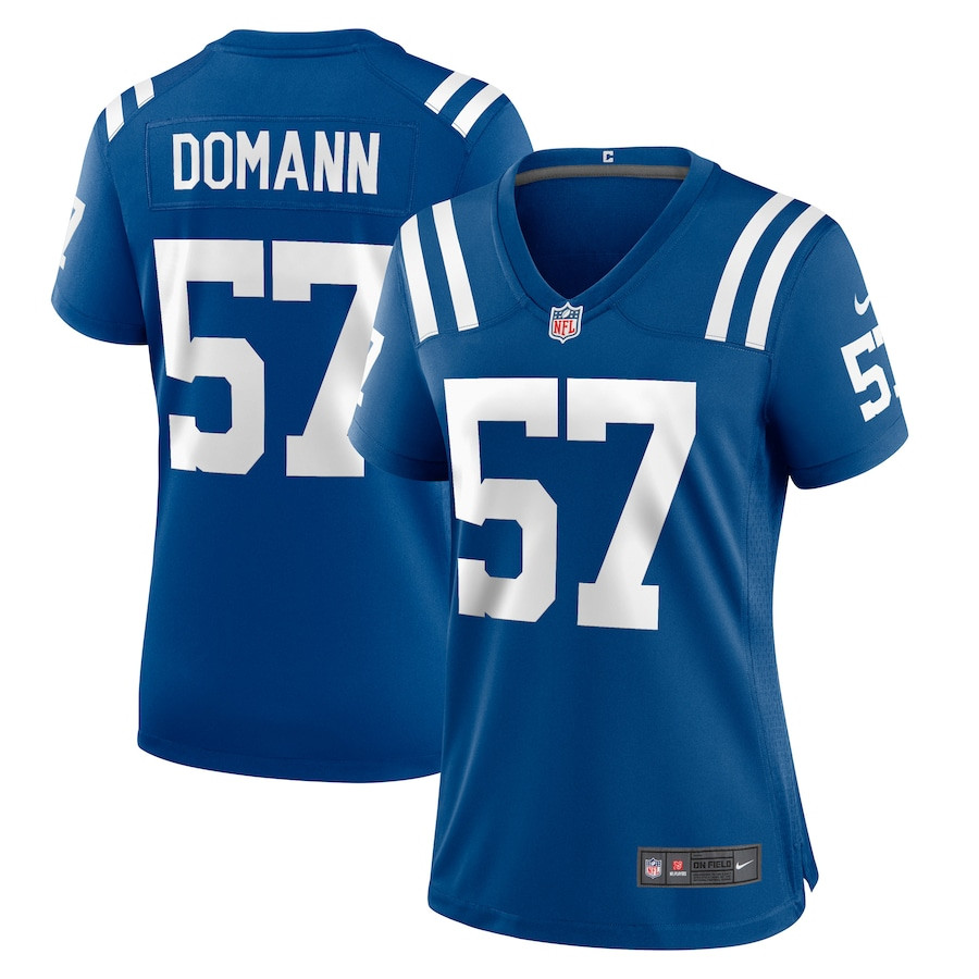 JoJo Domann 57 Indianapolis Colts Women's Game Jersey - Royal JS3245 Saliibo