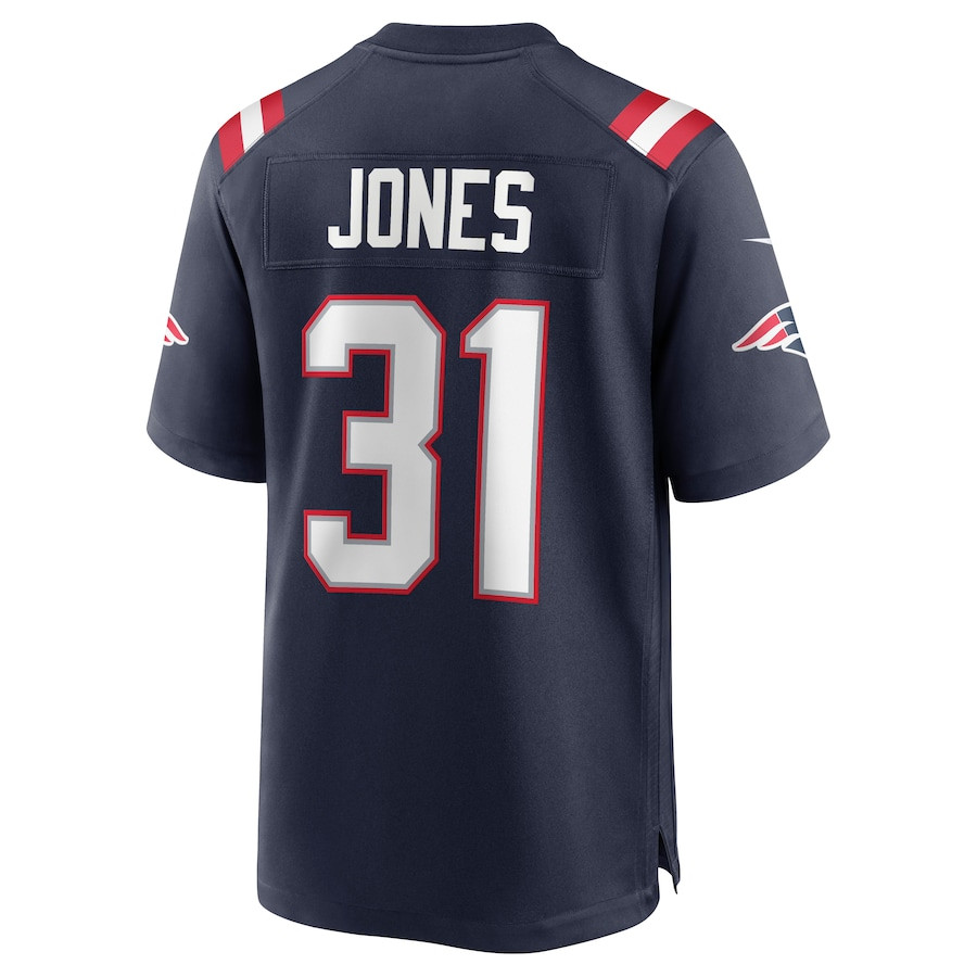 Jonathan Jones 31 New England Patriots Men Game Jersey - Navy JS6231 Saliibo - Image 3