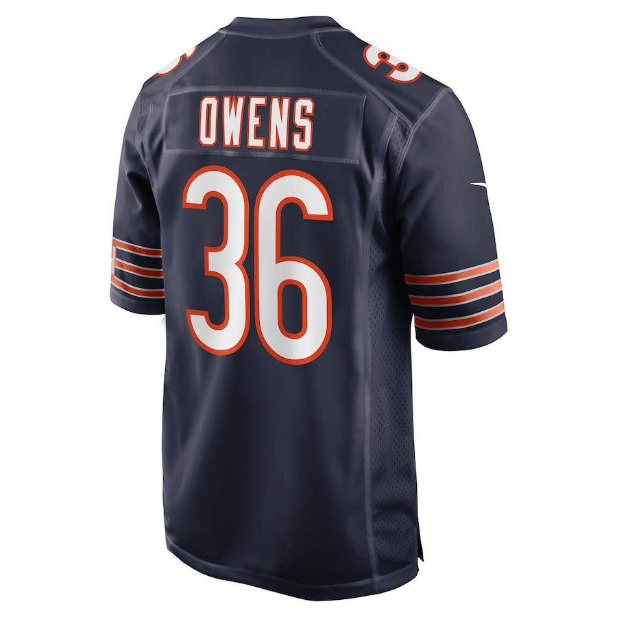 Jonathan Owens 36 Chicago Bears Game Men Jersey - Navy JS6846 Saliibo - Image 3