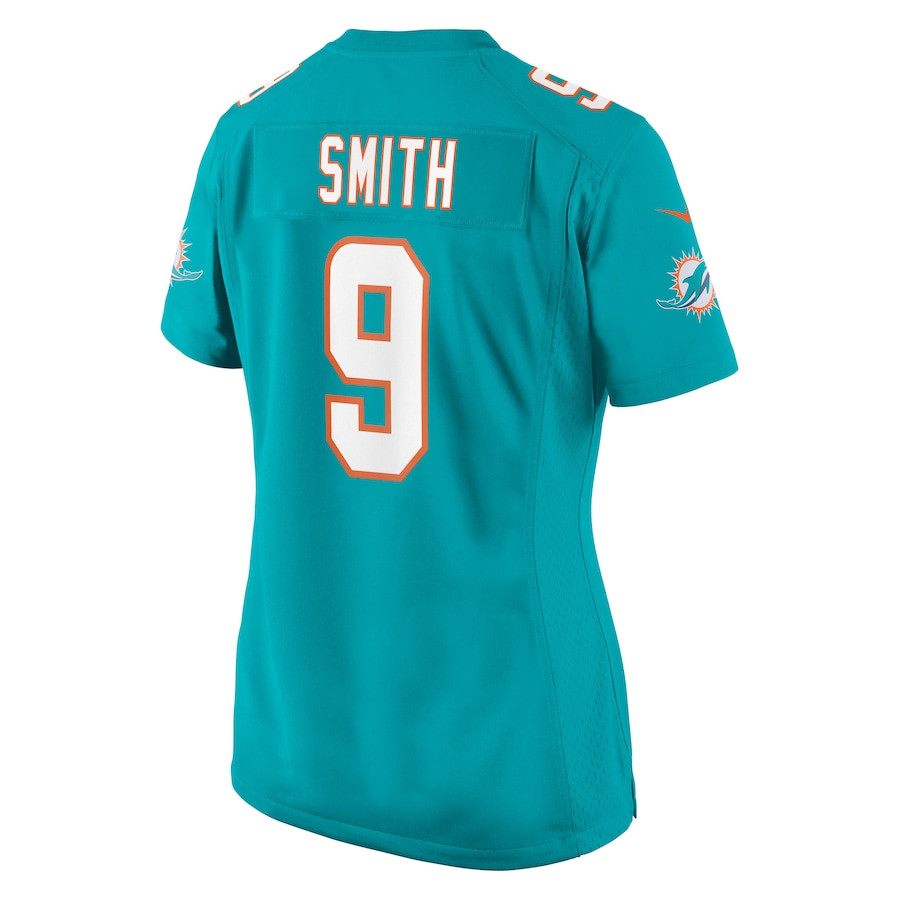 Jonnu Smith 9 Miami Dolphins Women's Game Jersey - Aqua JS7091 Saliibo - Image 3