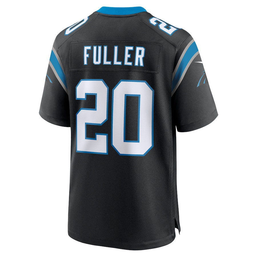 Jordan Fuller 20 Carolina Panthers Game Men Jersey - Black JS1526 Saliibo - Image 3